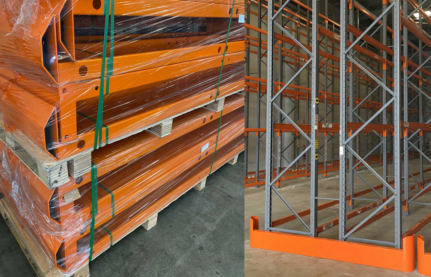 Forklift protection barriers in Sydney warehouse