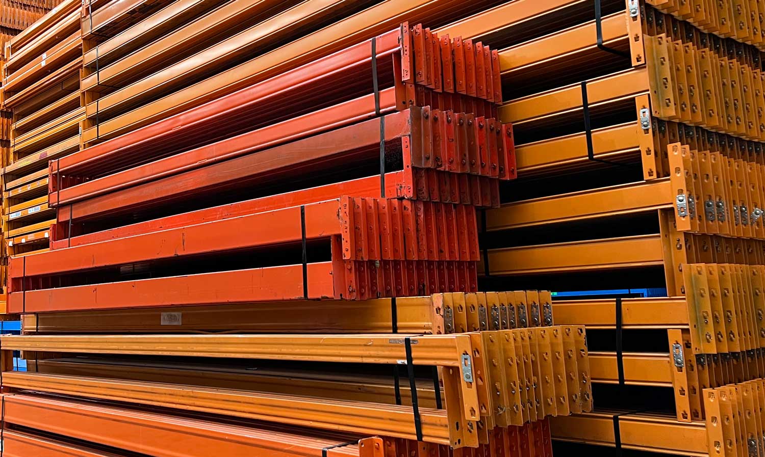 Used pallet racking in Sydney warehouse